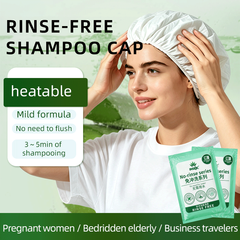 Hair Care With Aloe Vera - Touca de Shampoo Descartável Sem Enxágue