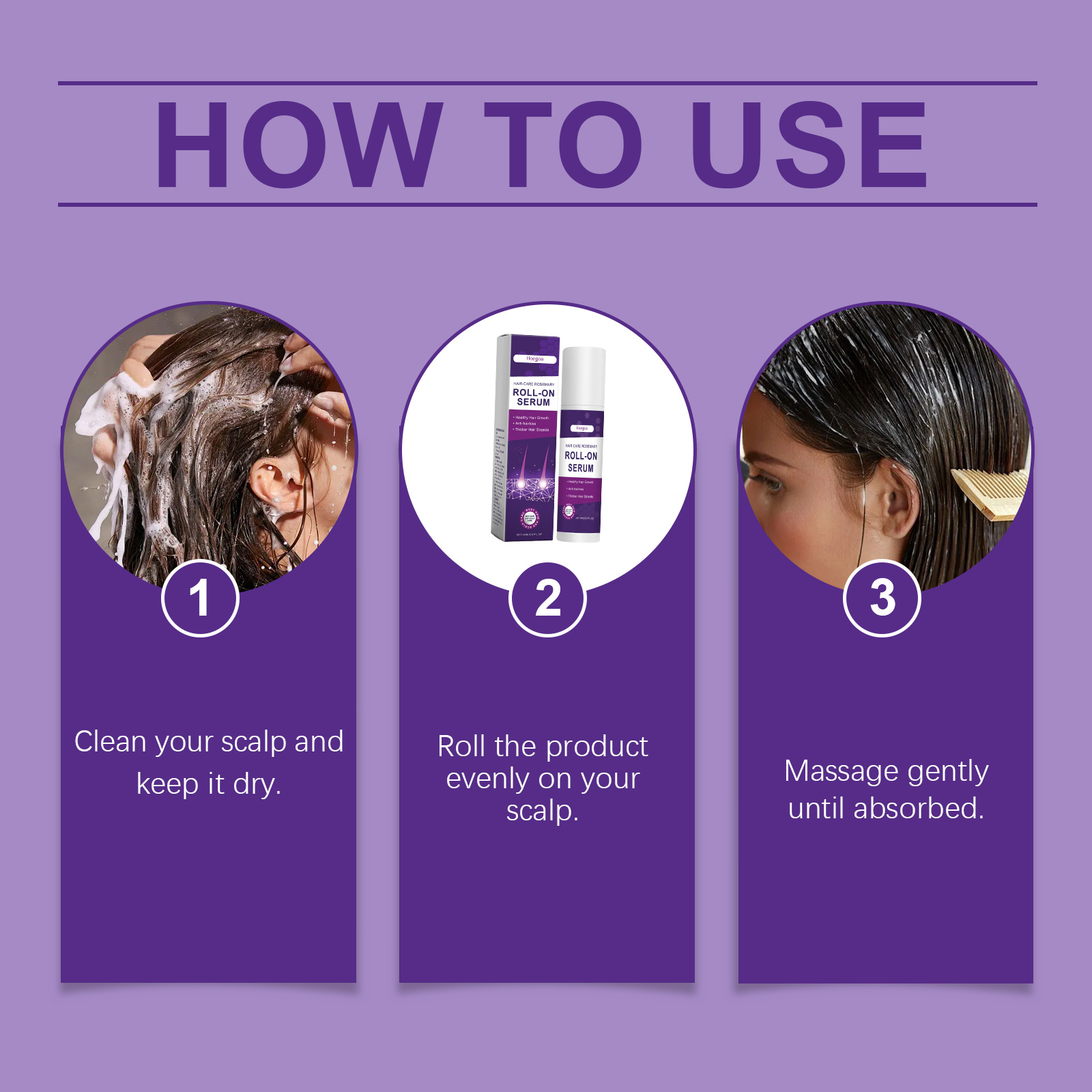 Hair Care Serum - Sérum para Crescimento Capilar Anti-Queda Fortalecedor