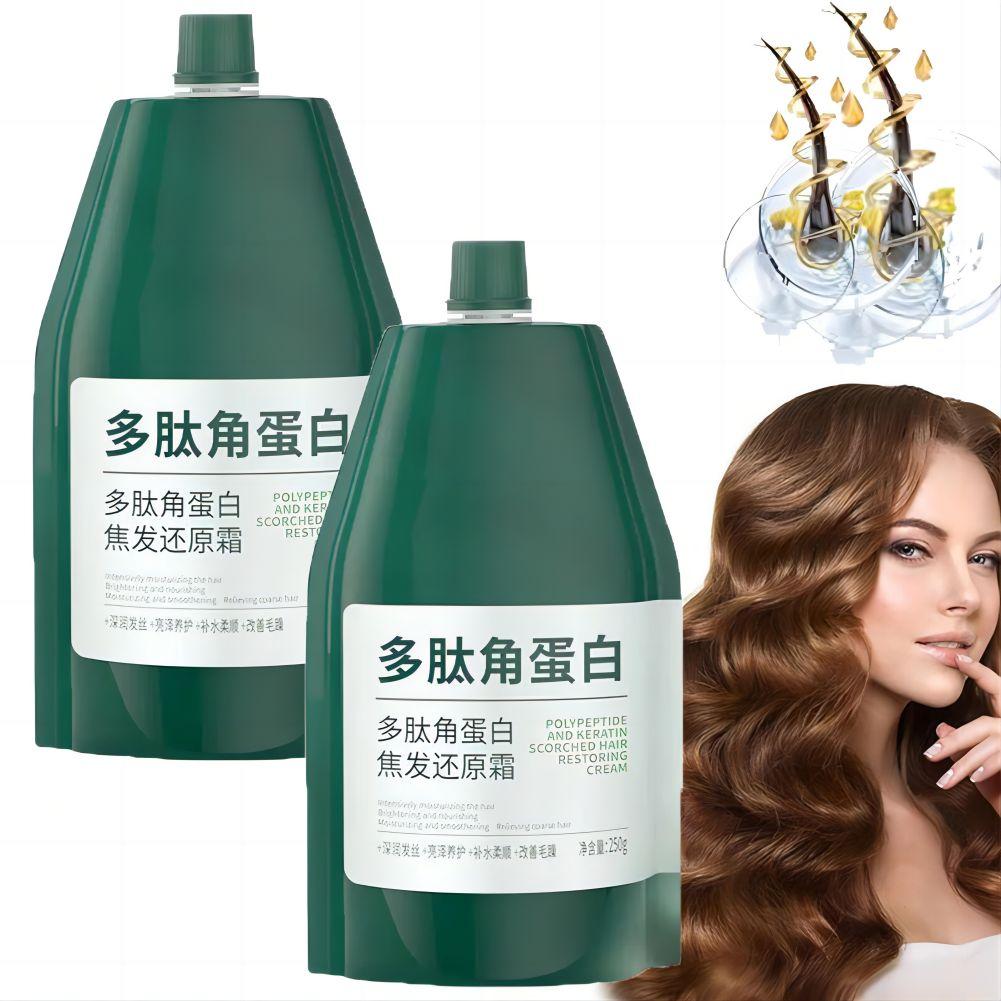 Hair Care With Protein - Queratina cabelo restaurando máscara, Repair Cream,