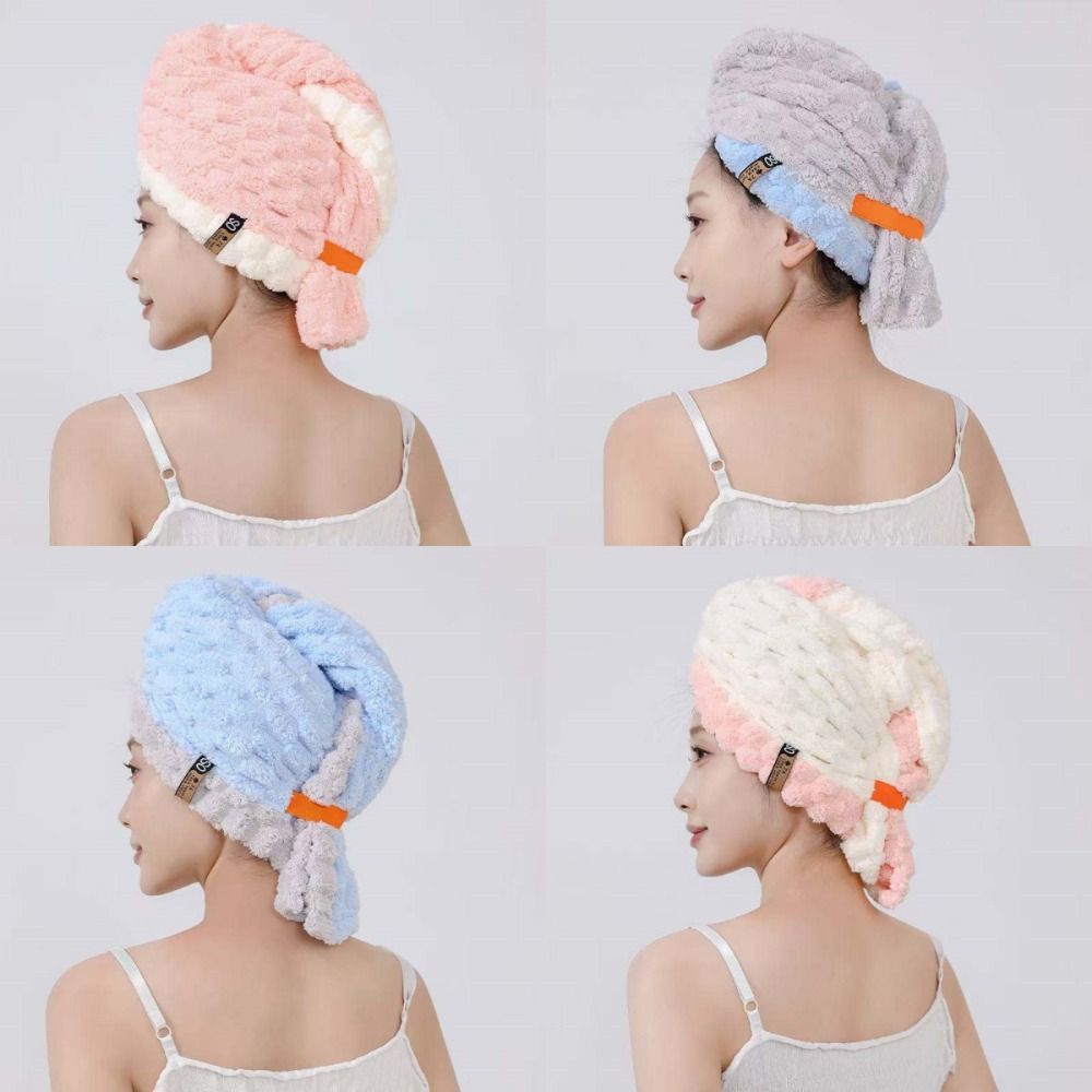 Hair Turban Towel - Toalha de Cabelo Reutilizável Extra Grande