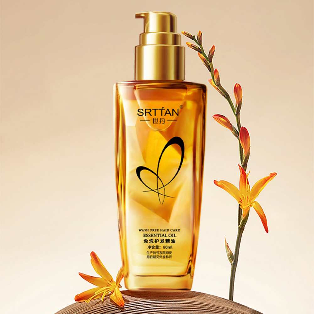 Hair Care Essential - Óleo Essencial para Cabelos Sem Enxágue,