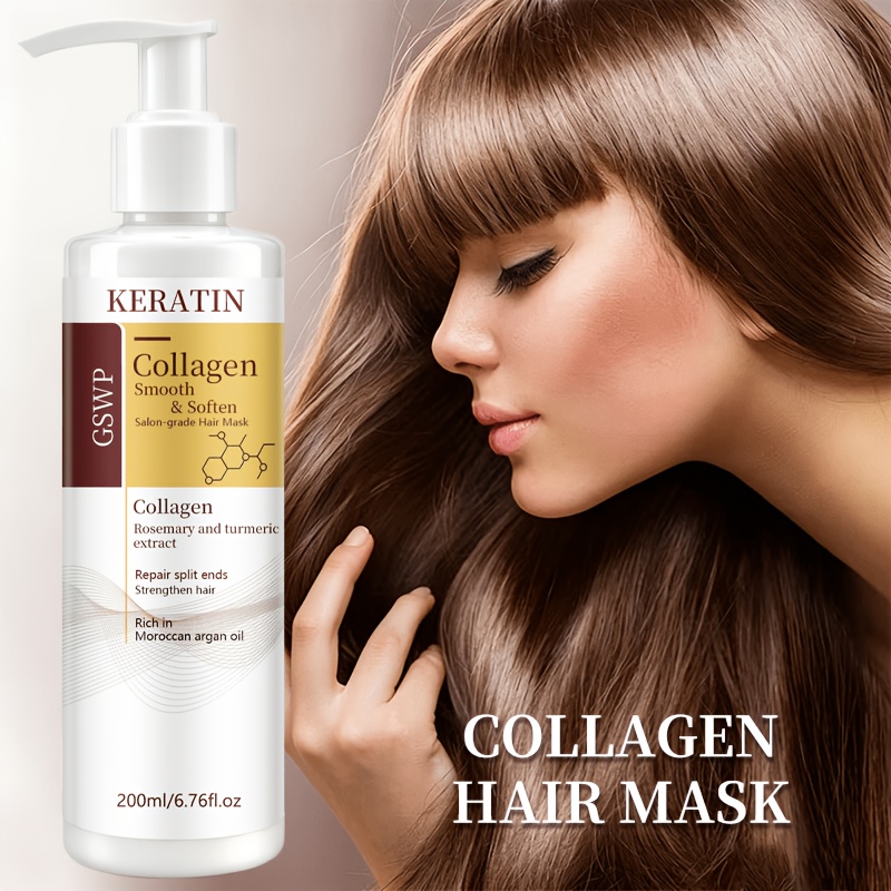 Hair Care Collagen - Máscara Capilar de Colágeno e Queratina