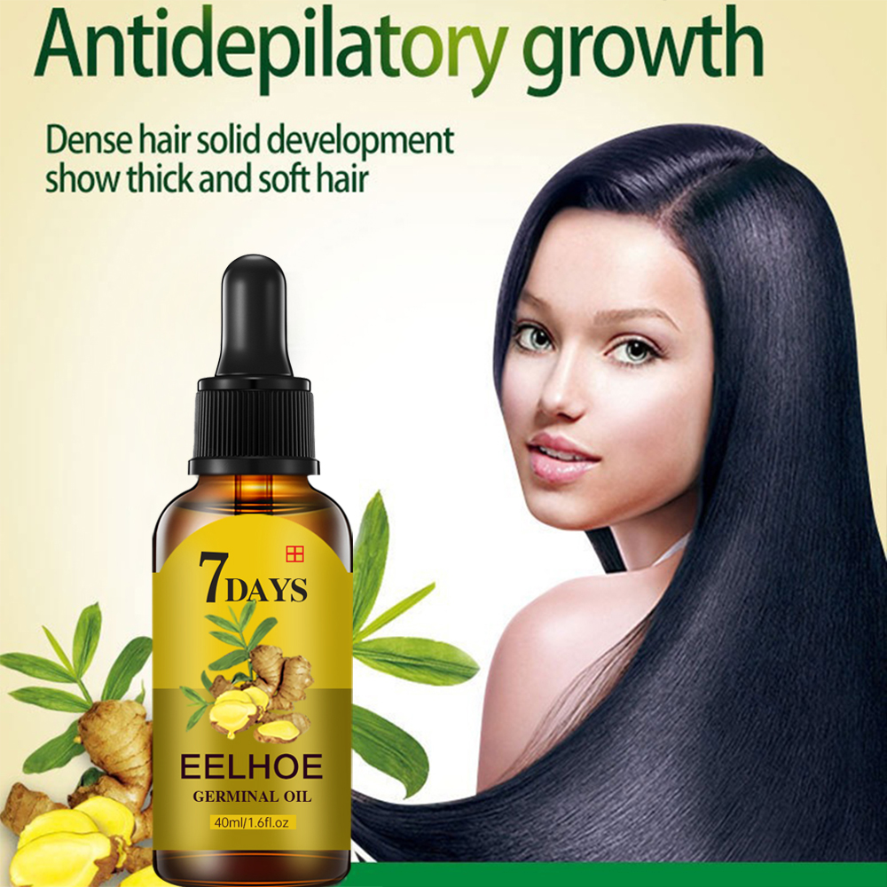 Hair Care Organic - Óleo Essencial de Gengibre para Cabelo,