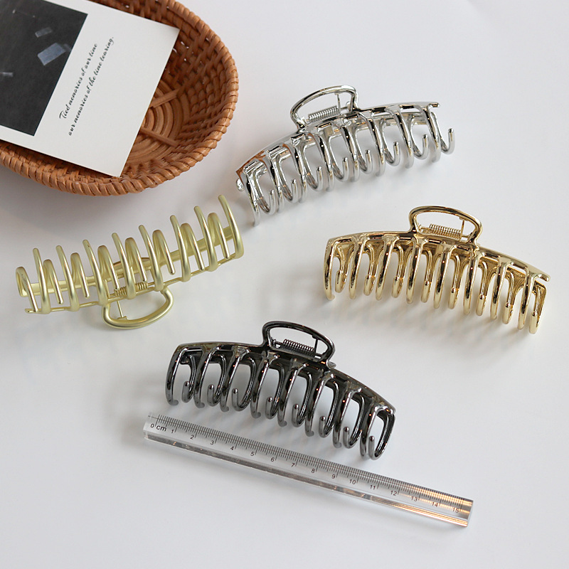 Hair Clip Claw Large - 1pc francês retro europeu e americano