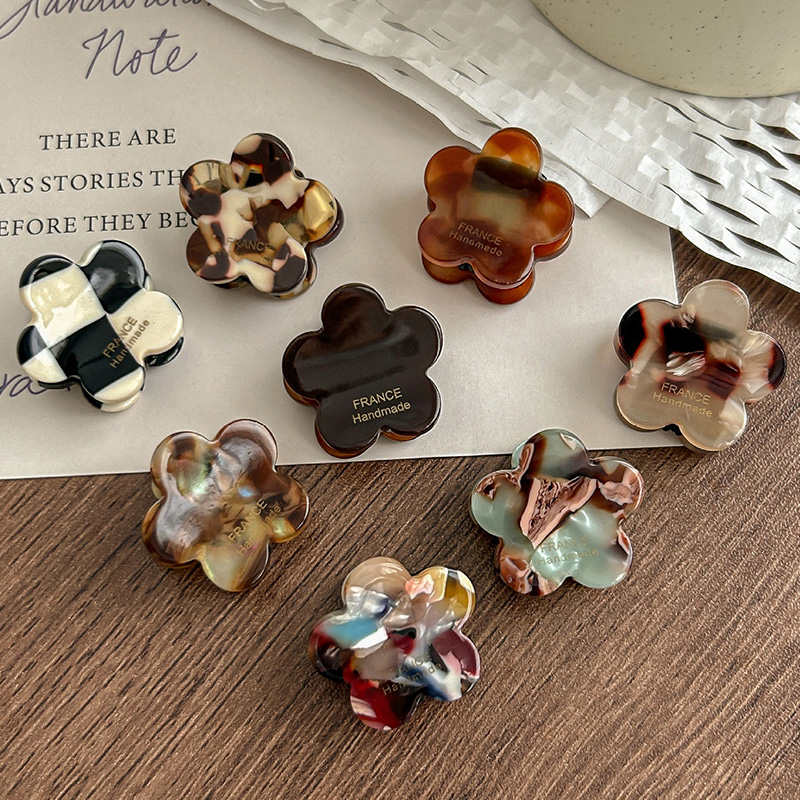 Hair Clip Claw Large - Conjunto de 8 presilhas de cabelo