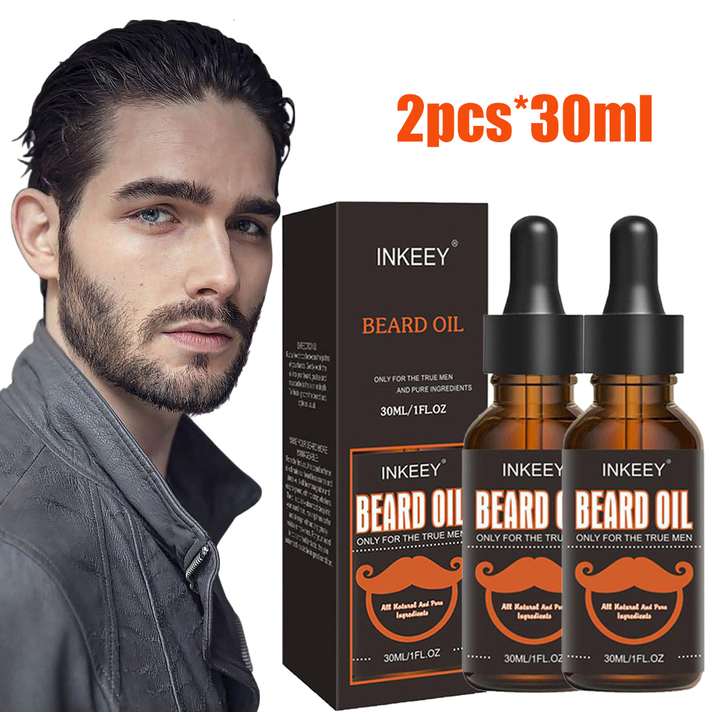 Hair Care Organic - Óleo de cuidado para barba para