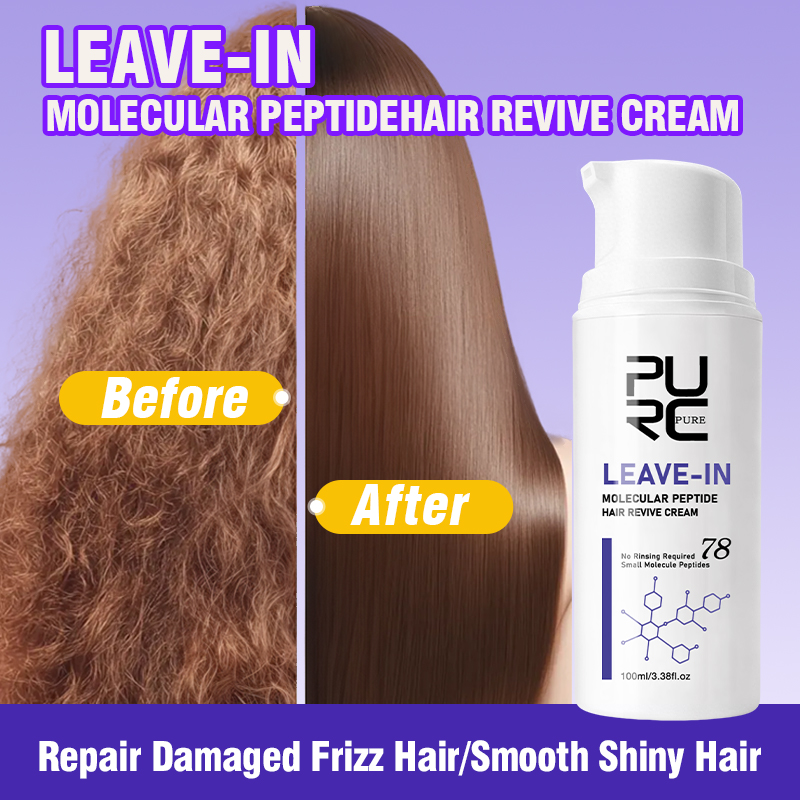Hair Care With Protein - Creme Capilar PURC Leave-In com Queratina,