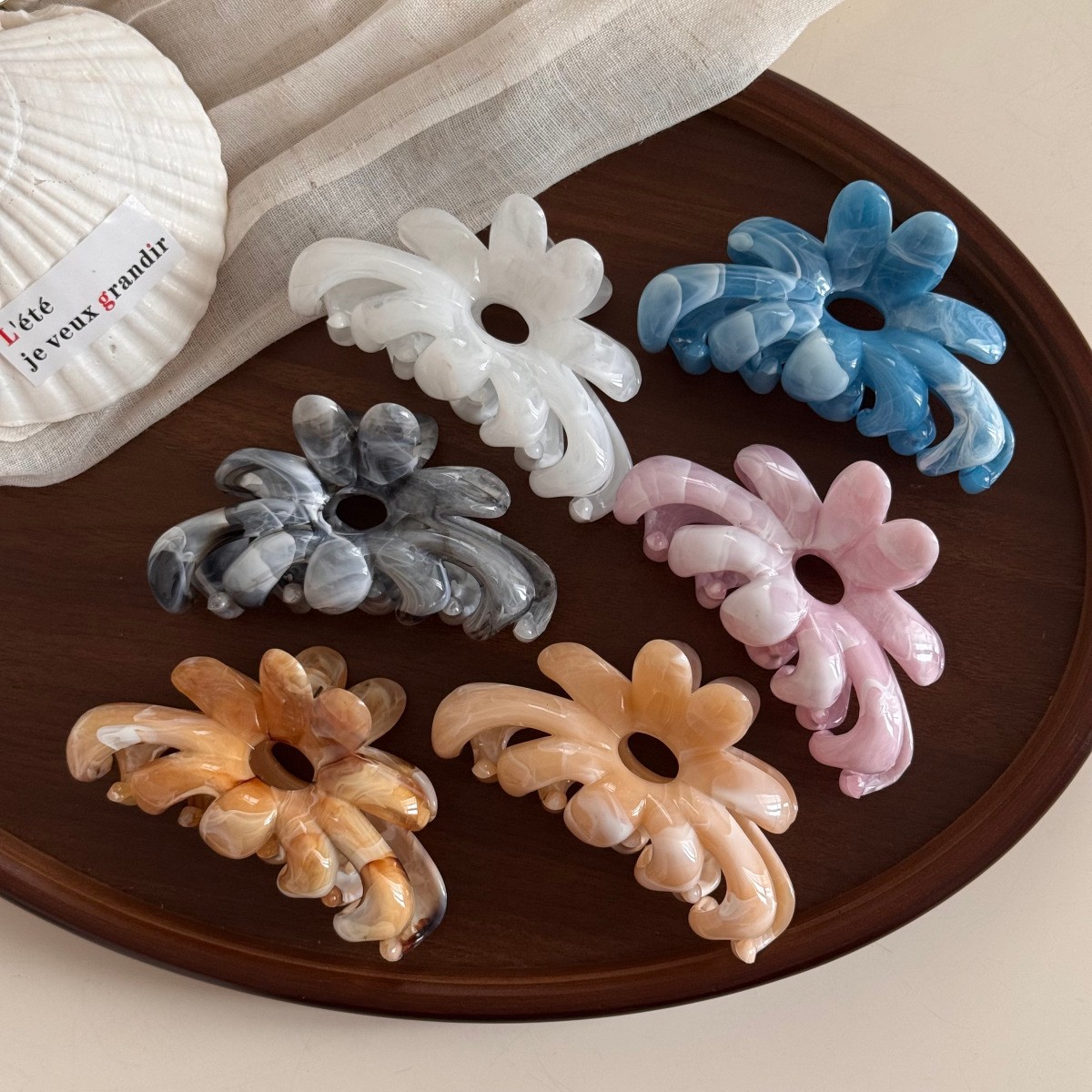 Hair Clip Claw Large - Presilhas de Cabelo Grandes em Formato