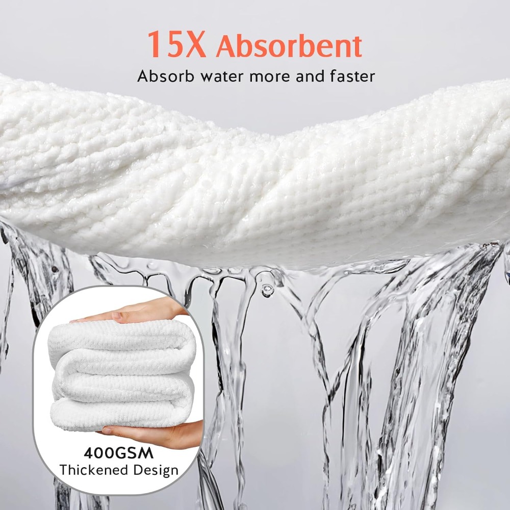 Pacote com 2 Toalhas de Cabelo - Hair Turban Towel avaliação e preço