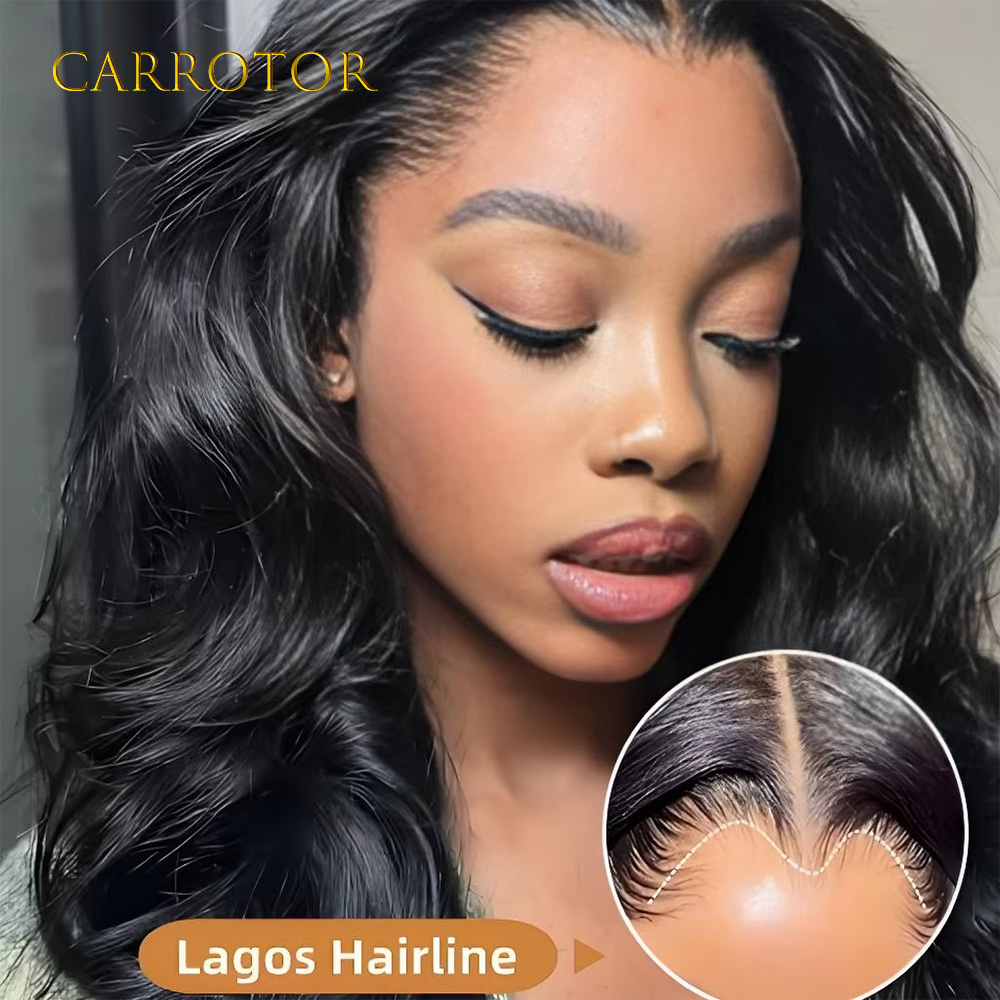 Peruca Lagos Hairline 13x4 com - Lace Front Wig avaliação e preço