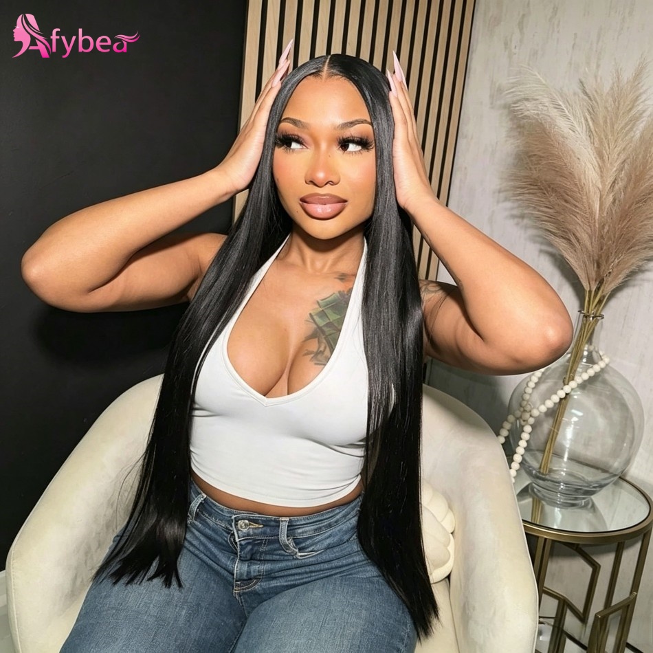 Peruca de Cabelo Humano Liso S - Lace Front Wig avaliação e preço