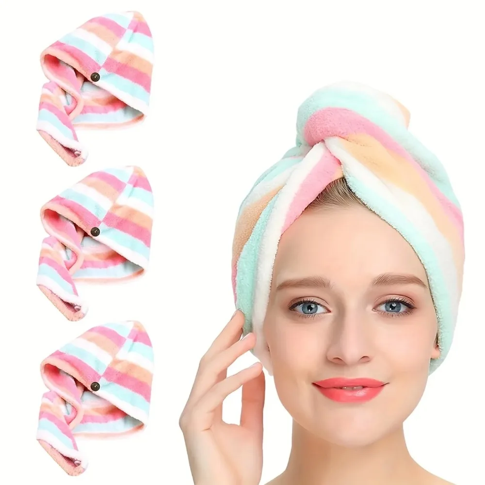 Ultra absorvente de secagem rá - Hair Turban Towel avaliação e preço