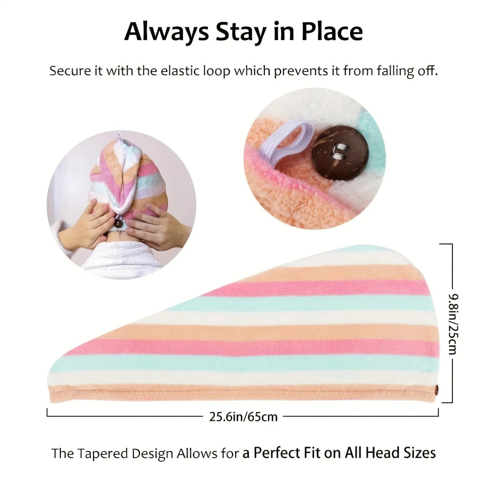 Ultra absorvente de secagem rá - Hair Turban Towel avaliação e preço