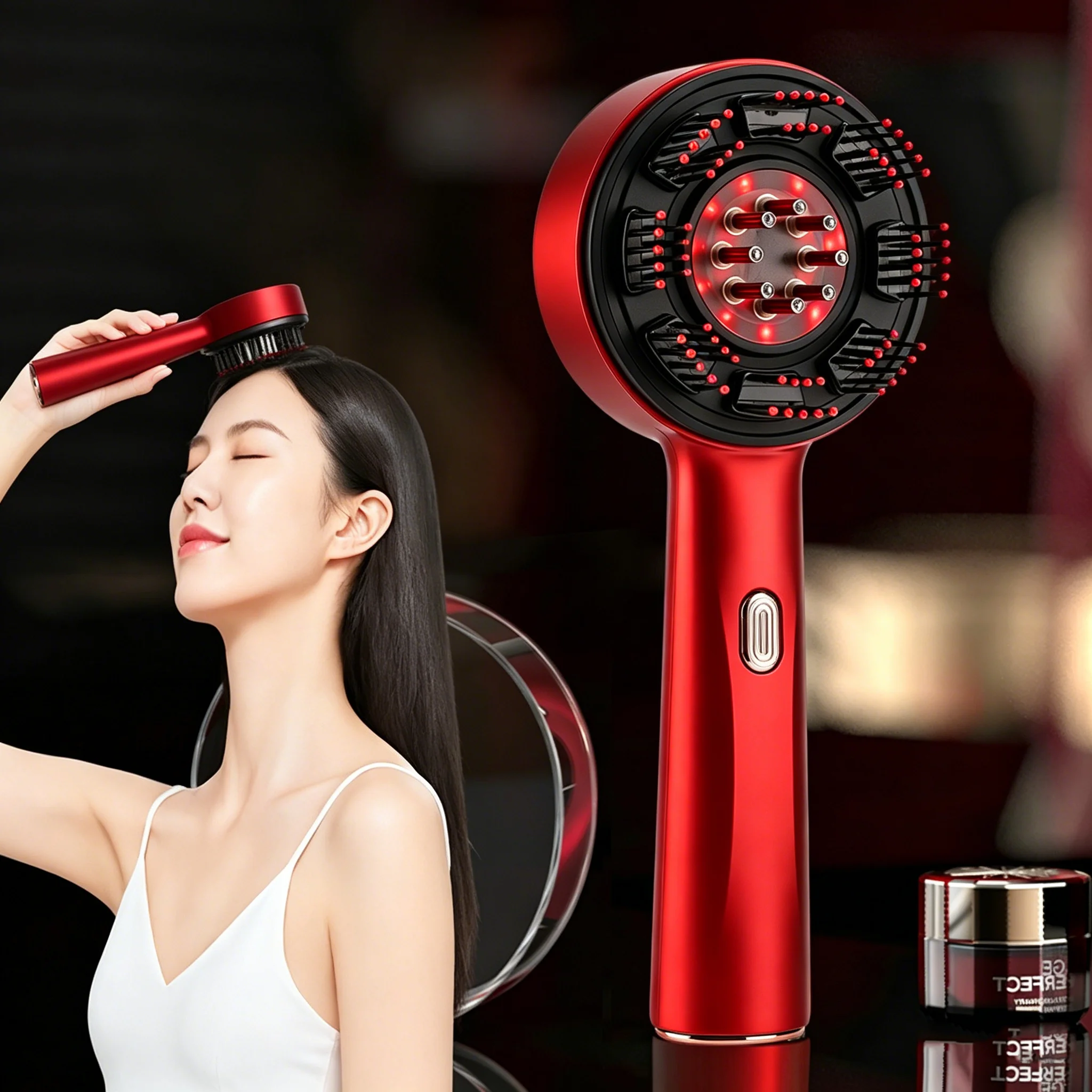 Pente Massageador Elétrico Por - Hair Care Essential avaliação e preço