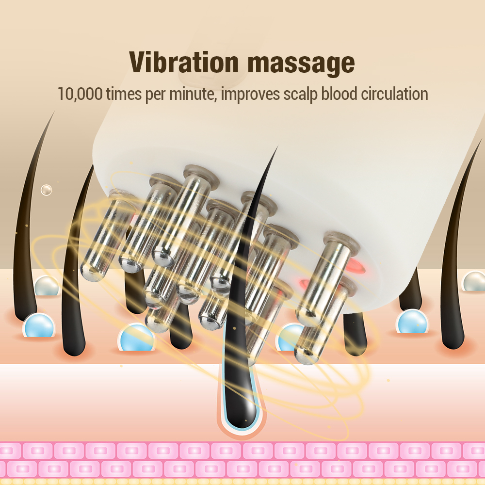 Vibração elétrica Head Massage - Hair Care Essence avaliação e preço