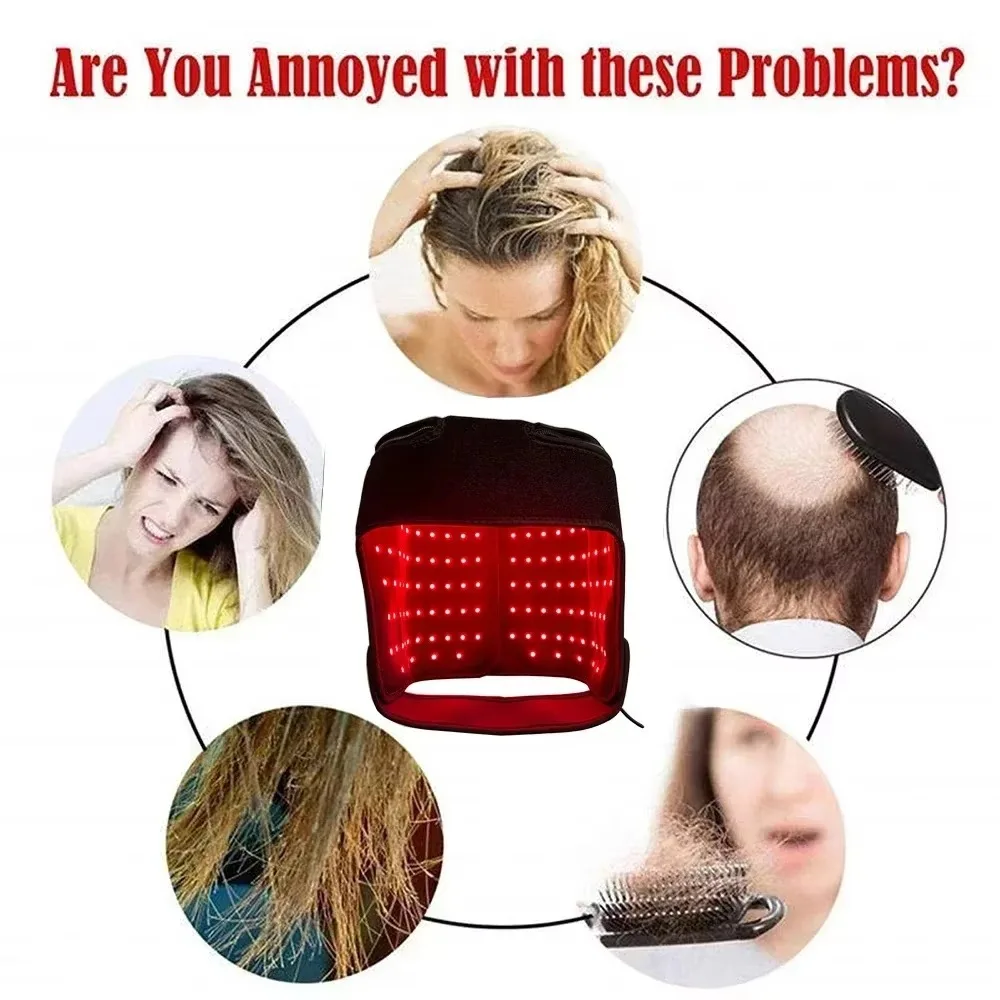 Chapéu de terapia de luz verme - Hair Care With Protein avaliação e preço