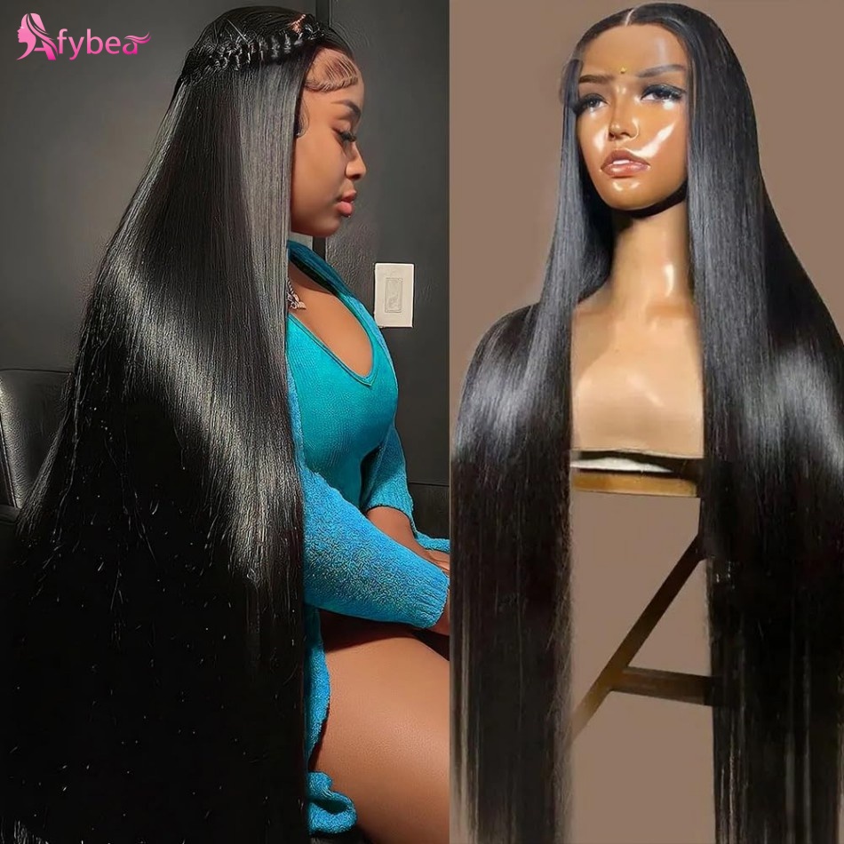 Perucas de Cabelo Humano Liso  - Lace Front Wig avaliação e preço