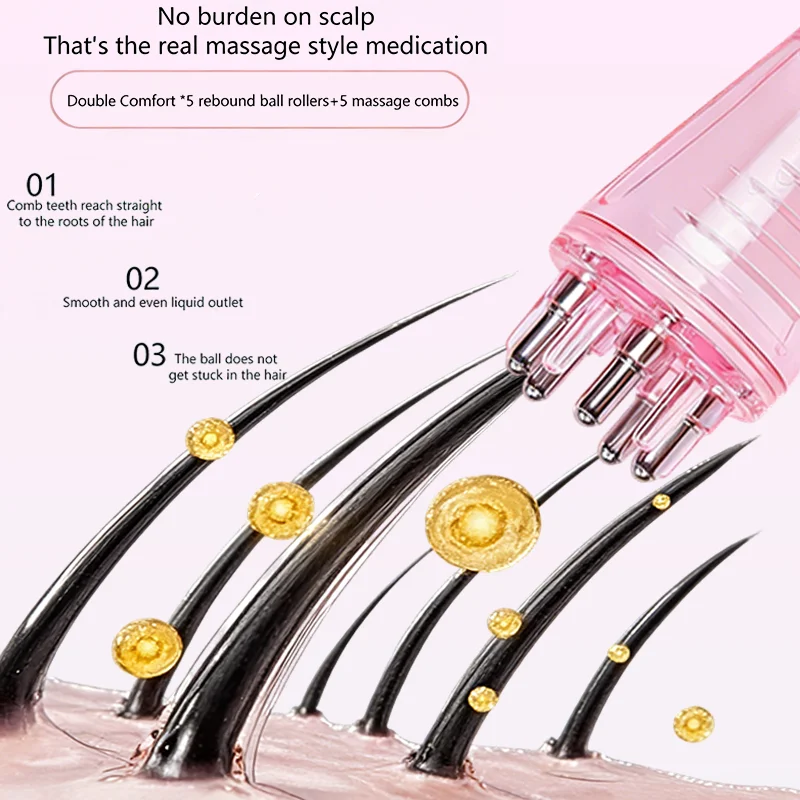 Aplicador de Líquido para Cour - Hair Care Oil Serum avaliação e preço