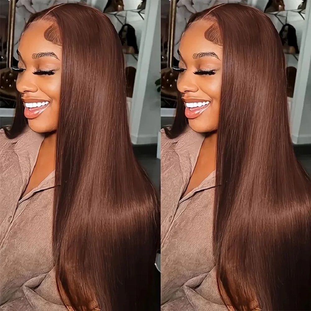 Perucas de Renda HD 13x4 Choco - Lace Front Wig avaliação e preço