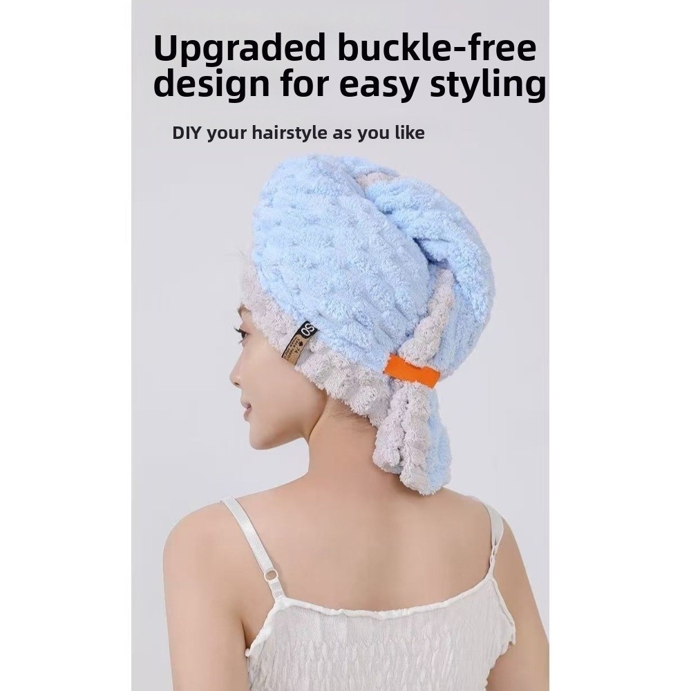 Toalha de Cabelo Reutilizável  - Hair Turban Towel avaliação e preço