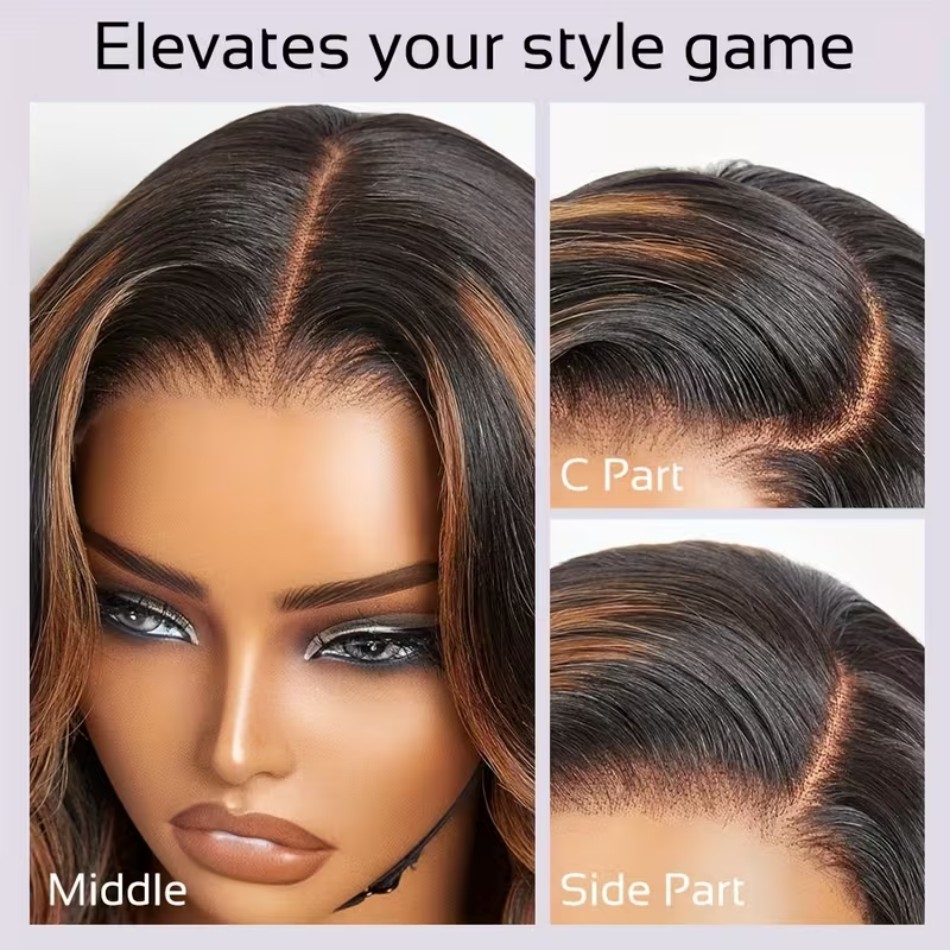 Peruca Frontal HD 13x6 de Cabe - Lace Front Wig avaliação e preço