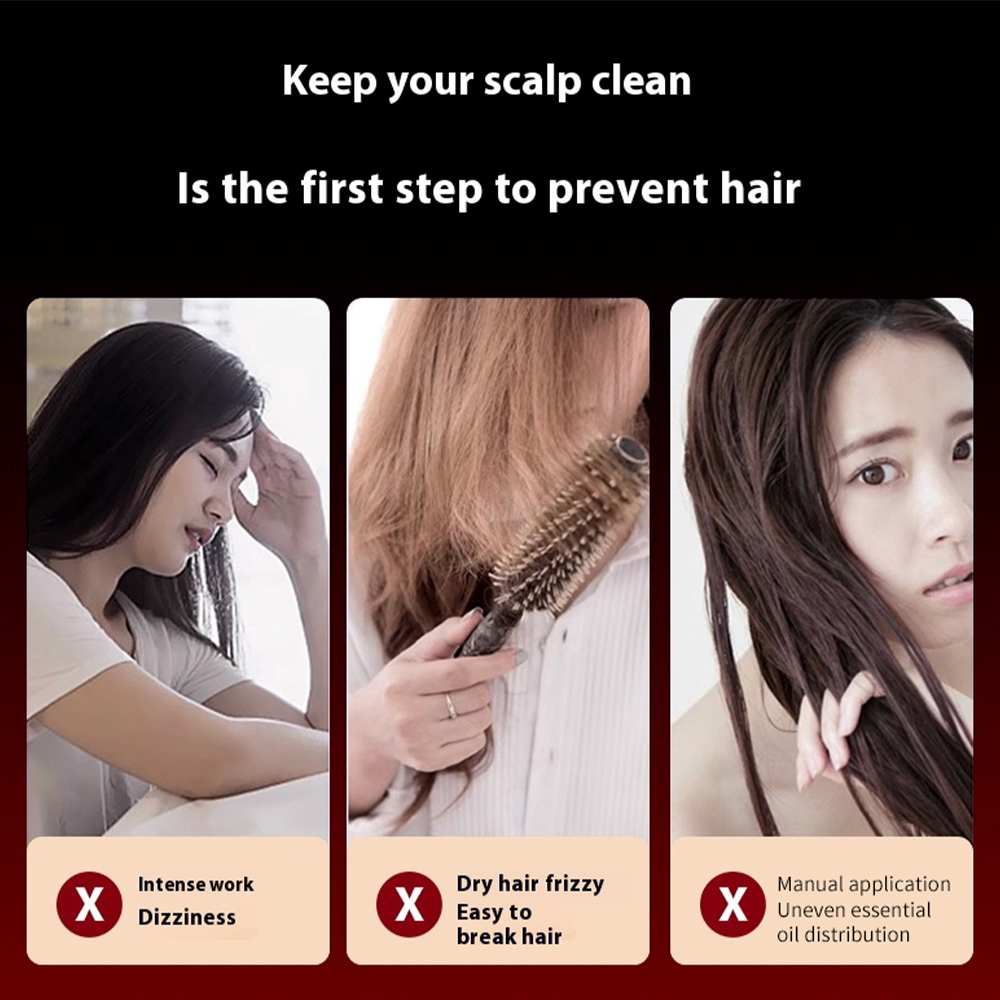 Escova de Massagem Elétrica co - Hair Care Essential avaliação e preço