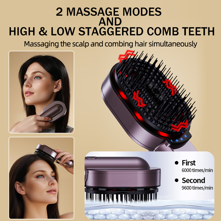 Pente de massagem 4 em 1, spra - Hair Care Essential avaliação e preço
