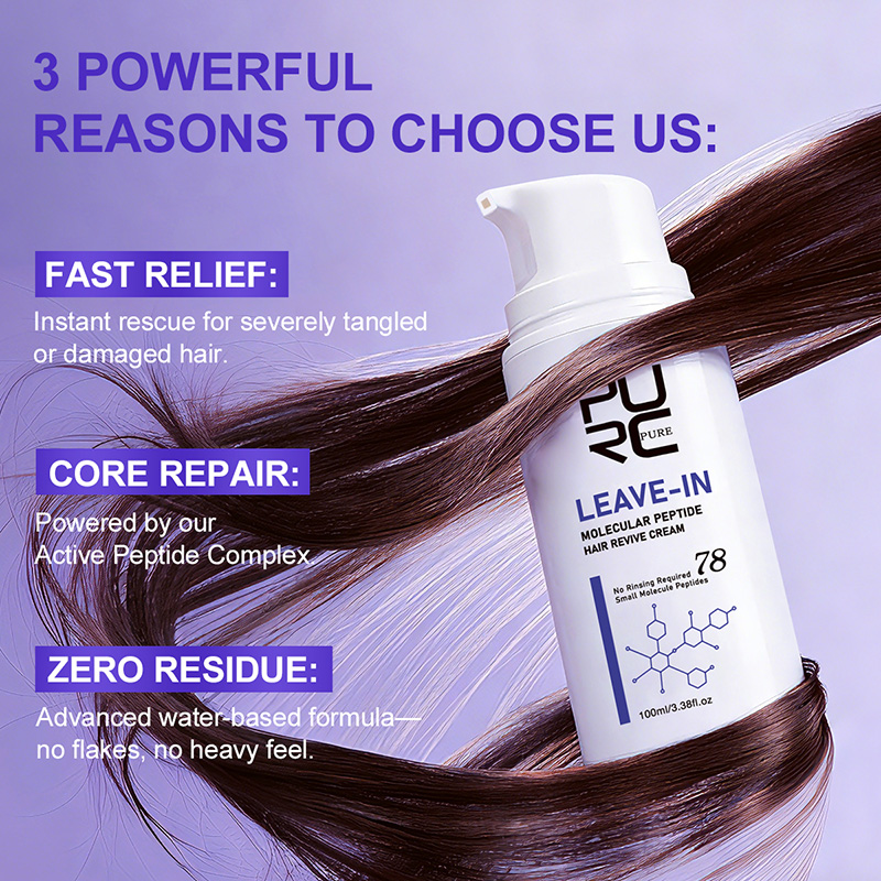 Creme Capilar PURC Leave-In co - Hair Care With Protein avaliação e preço